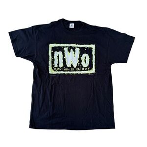 Vintage 90’s NWO Wrestling T-Shirt glow in the dark XL